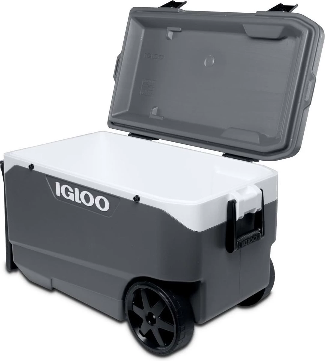Igloo Latitude 90 Roller - Grote Koelbox Op Wielen - 85 Liter - Grijs - Afbeelding 7