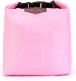 Merkloos Koeltas Lunch - Lunchtas Volwassenen - Kinderen - Lunchtrommel - Picknicktas - Koelzak - Coolbag - Waterdicht - Roze