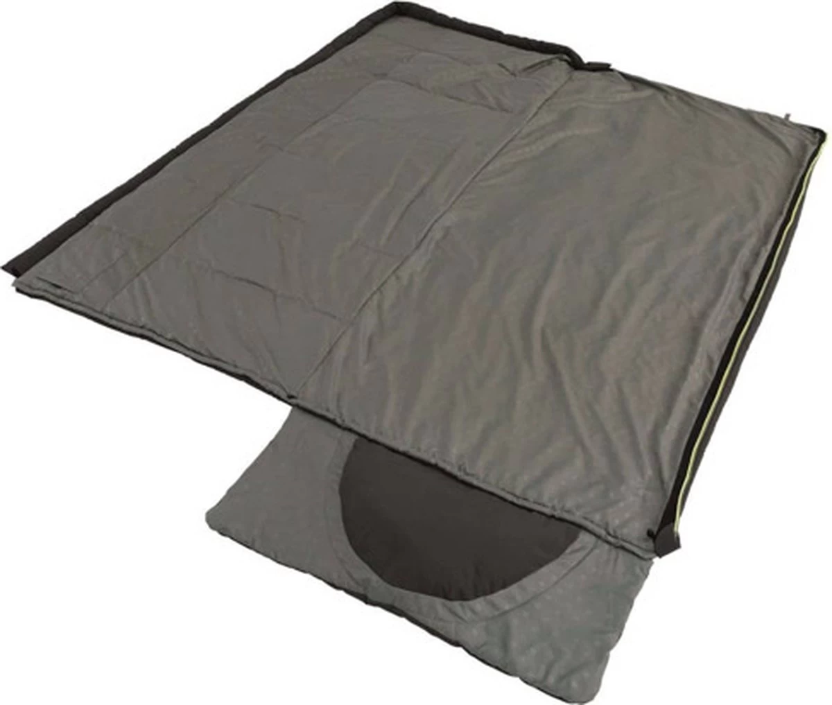 Outwell Slaapzak Contour Rits Links Zwart - Afbeelding 15