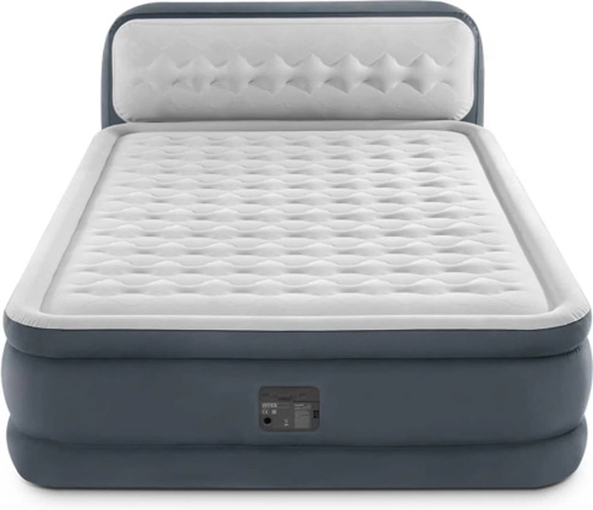 Intex 64448 - Queen Deluxe Ultra-Plush Zelfopblazend 2-persoons Luchtbed Met Hoofdboord (203x152x46cm) - Afbeelding 5