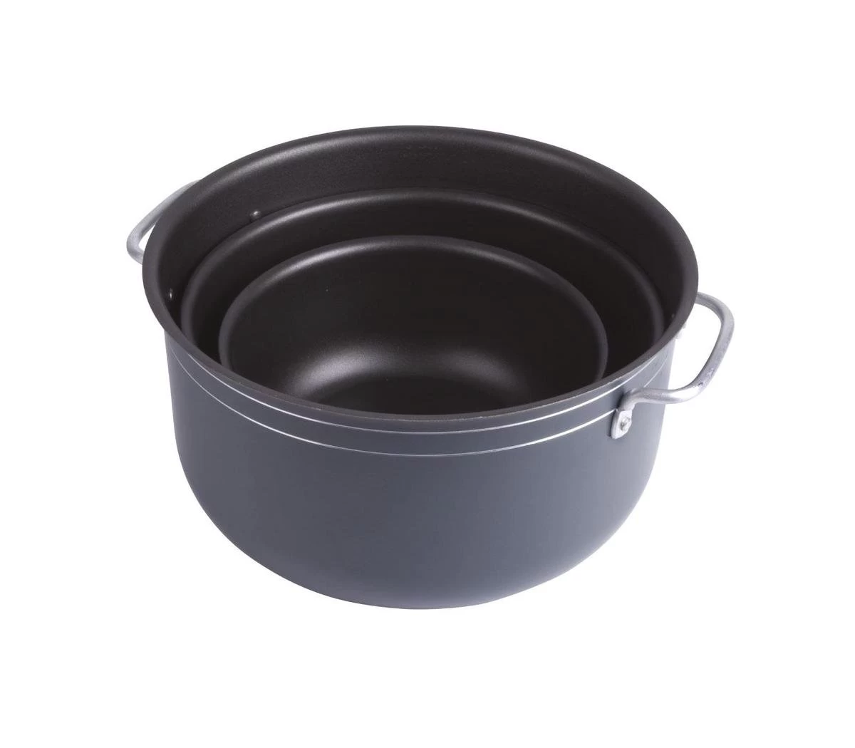 Bo-Camp Pannenset Rondo - 3-delig - Aluminium - Afbeelding 4