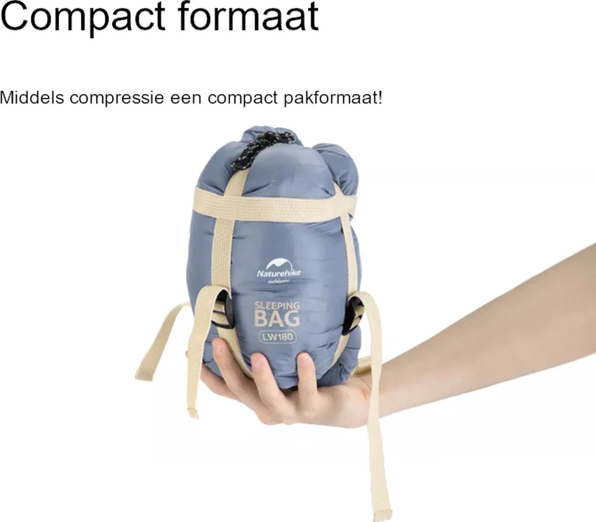 Naturehike® Slaapzak - Lichtgewicht - 190*75cm - Compact - Waterdicht - 3 Seizoenen Slaapzak Lente, Zomer & Herfst - Outdoor - Slaapzakken Volwassen & Kinderen - Afbeelding 10