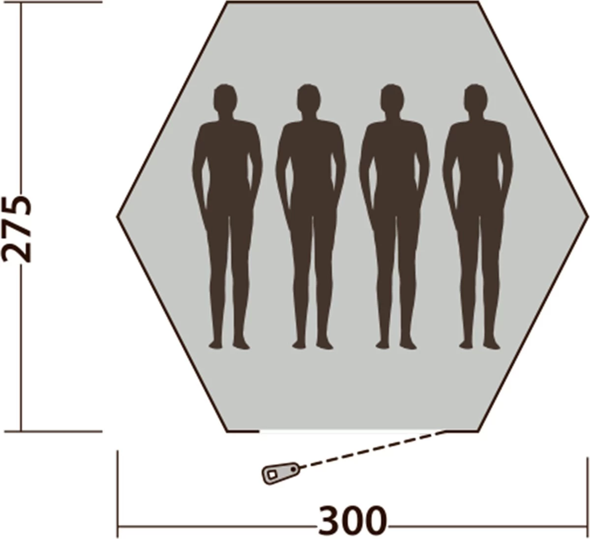 Easy Camp Tent Bolide 400 - Rood - 4 Persoons - Afbeelding 5