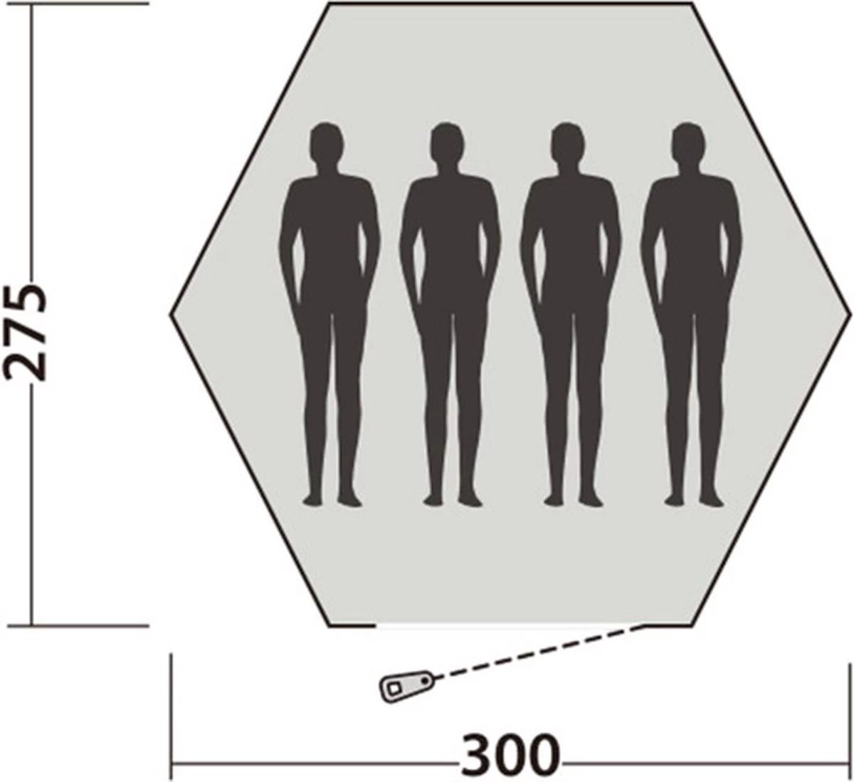 Easy Camp Tent Bolide 400 - Rood - 4 Persoons - Afbeelding 8