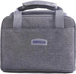 Lunchtas Volwassenen - Lunchbox - Koeltas - Grijs - SEVEND®