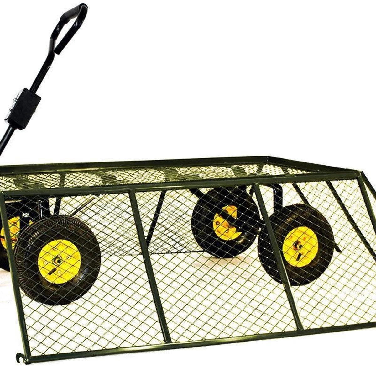 Gardebruk Bolderkar Binnenzeil - Belastbaar Tot 550 Kg – Groen - Afbeelding 2