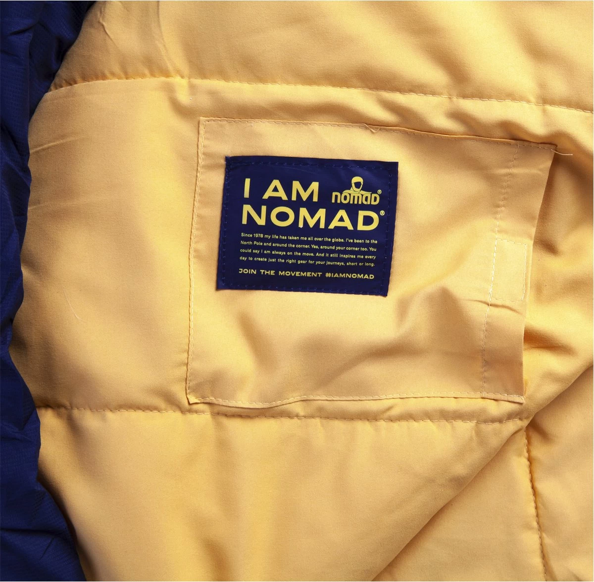 NOMAD® Inca 1200 Slaapzak | 210x80cm Blauw | Lichtgewicht & Kwalitatief | Mummy Slaapzak | Incl Hoes - Afbeelding 8