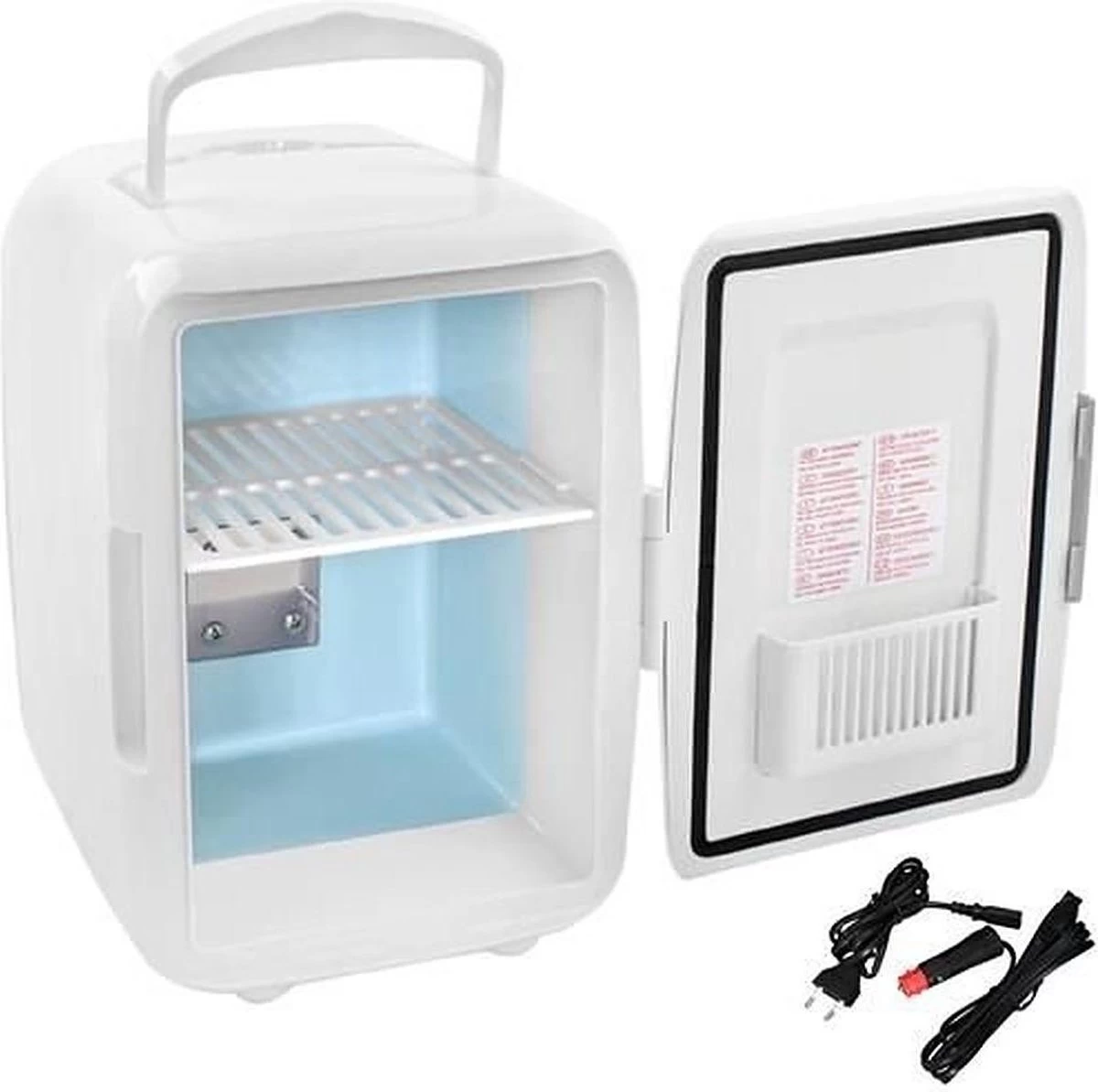 Mobiele Mini Koelkast - Frigobox 220/12 Volt AC/DC Auto/Caravan/Camping - Minibar - Mini Koelkast 4 Liter - Afbeelding 5