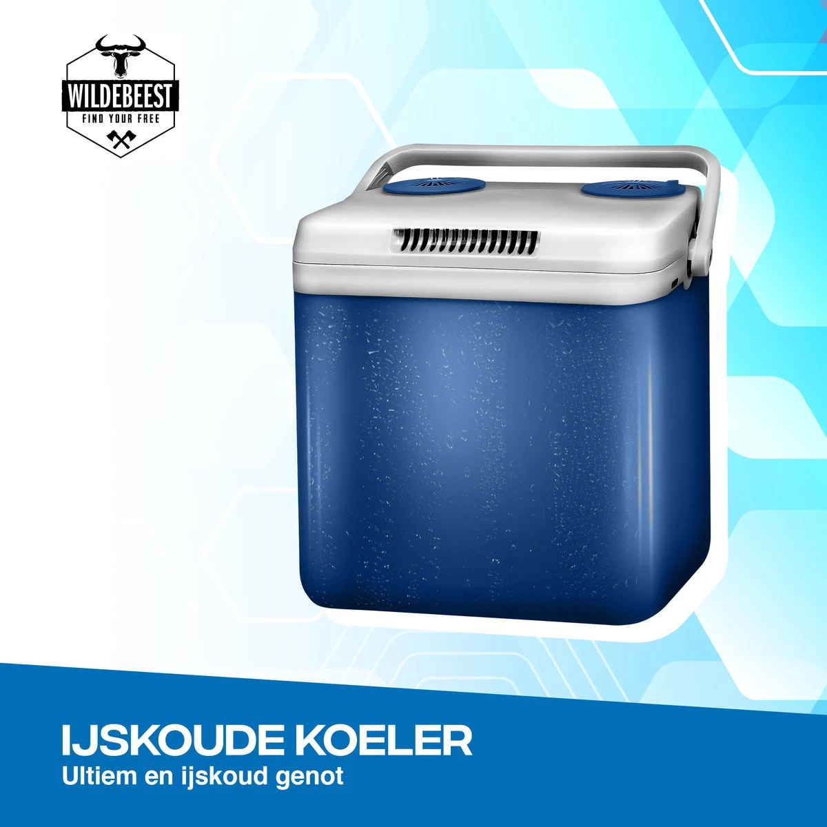 Koelbox Met ECO Modus Voor Auto & Camping Warm En Koud 32L - Frigobox Elektrisch 32 Liter Met 12v 230 Volt - Verkoelt En Verwamt - MiniBar - Mini Koelkast - Afbeelding 6