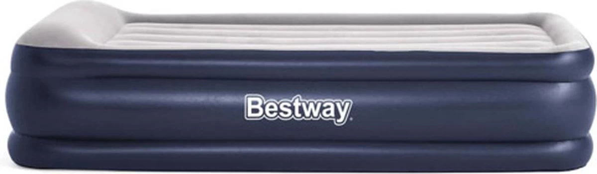 Bestway Luchtbed Tritech 1-persoons 191x97x46 Cm Blauw En Grijs - Afbeelding 9