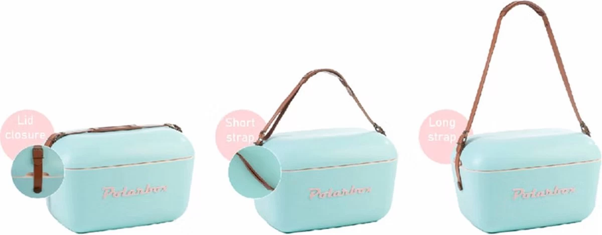 Merkloos Polarbox - Koelbox - Met Schouderband - Geel - 20 Liter - 45x30x(H)27cm - Afbeelding 5