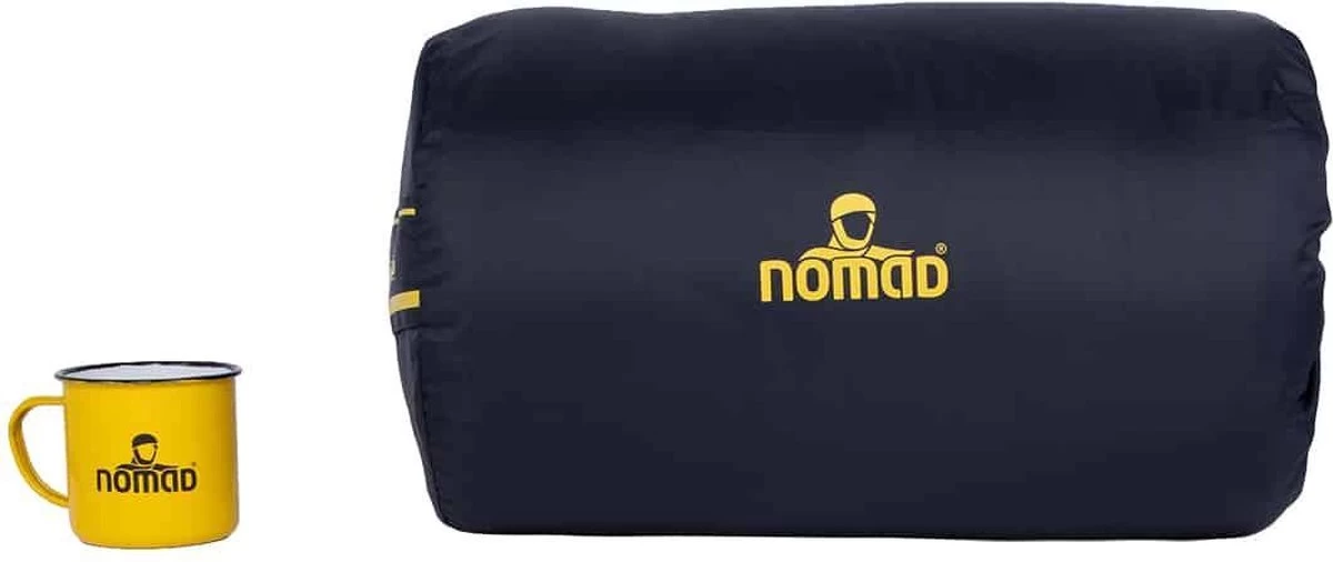 NOMAD® Bronco Slaapzak | 205x80cm Blauw | Lichtgewicht & Kwalitatief | Slaapzak | Incl Hoes - Afbeelding 9