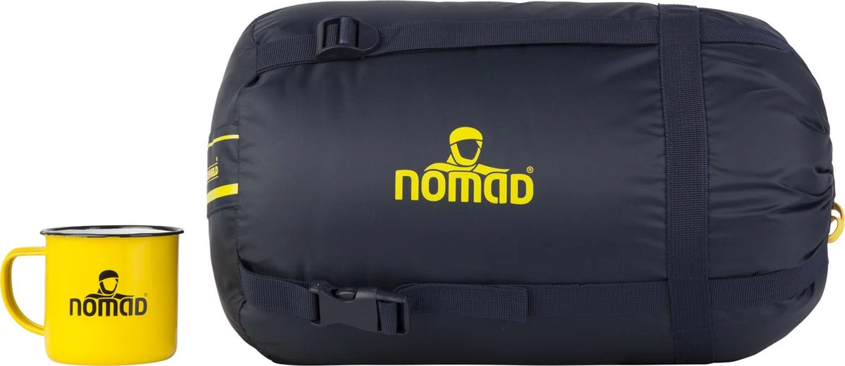 NOMAD® Inca 1200 Slaapzak | 210x80cm Blauw | Lichtgewicht & Kwalitatief | Mummy Slaapzak | Incl Hoes - Afbeelding 10