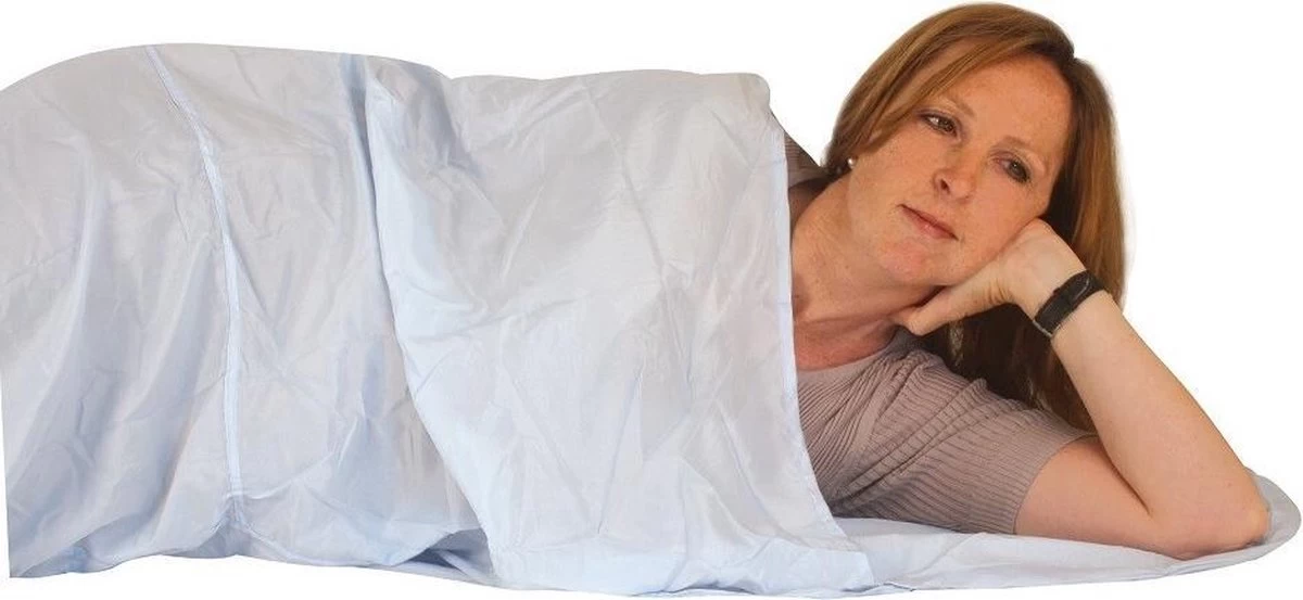 Travelsafe Microfiber Inlet - Deken - 1pers. - White Natural - Afbeelding 3