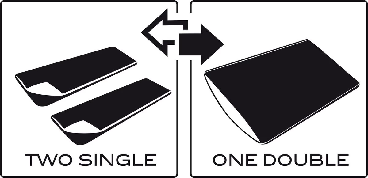 NOMAD® Brisbane Slaapzak | 205x80cm Blauw | Lichtgewicht & Kwalitatief | Dekenmodel Slaapzak | Incl Hoes - Afbeelding 5