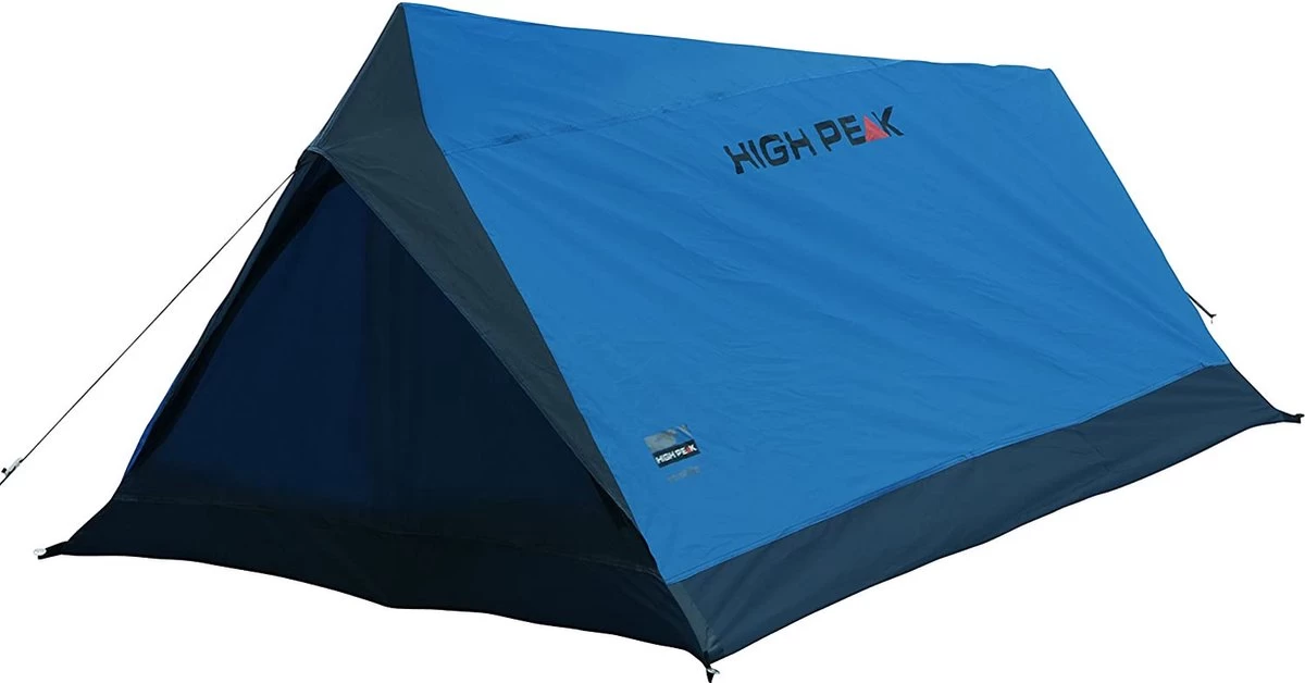 High Peak Minilite Tunneltent - 2-Persoons - Blauw - Afbeelding 2