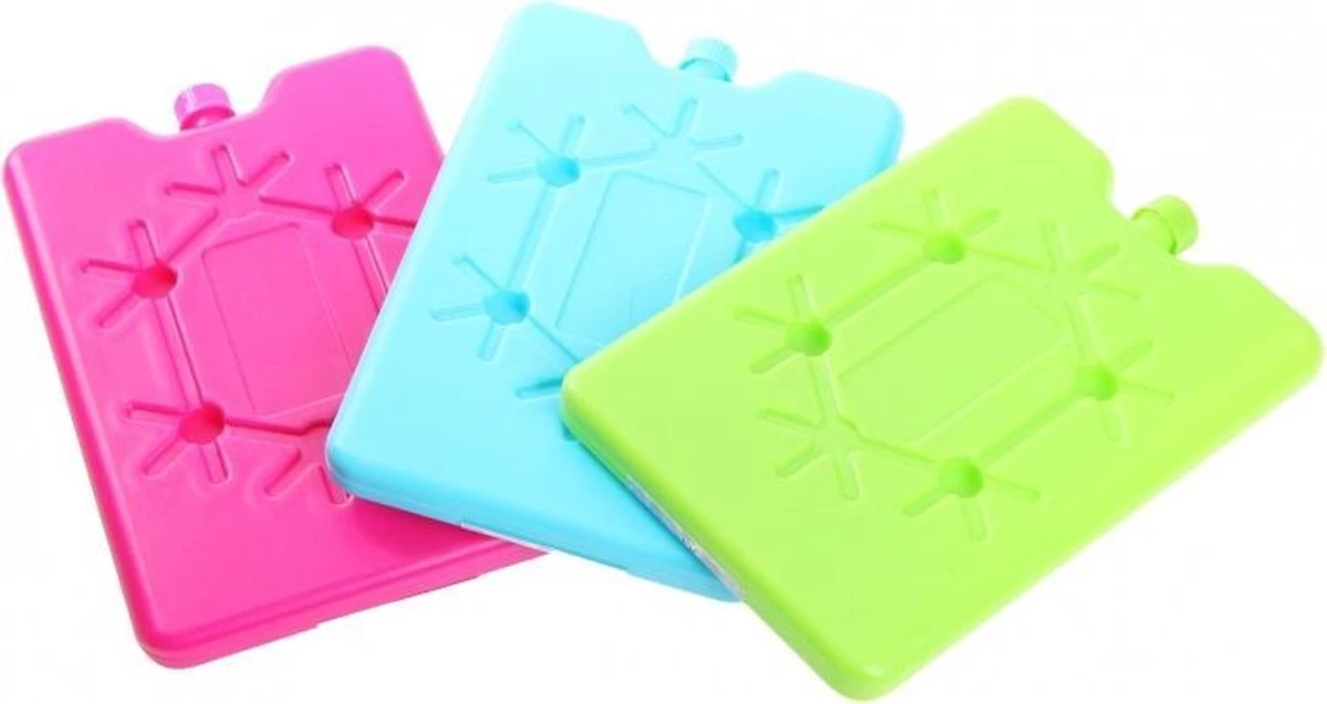 Merkloos Koelelement Fel Blauw 16 Cm