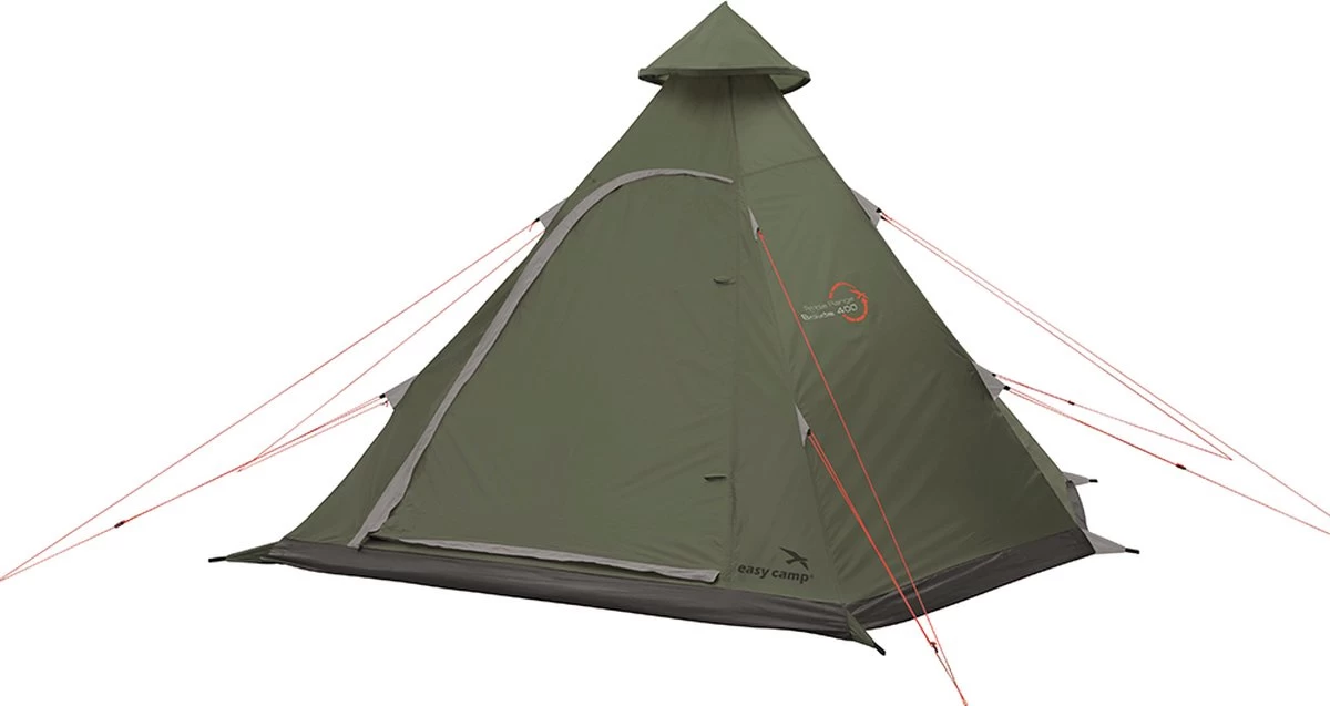Easy Camp Tent Bolide 400 - Rood - 4 Persoons - Afbeelding 2