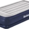 Bestway Luchtbed Tritech 1-persoons 191x97x46 Cm Blauw En Grijs