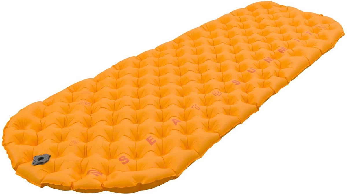 Sea To Summit UltraLight Insulated Regular Opblaasbare Slaapmat - 5cm - 480g - Oranje - Afbeelding 8