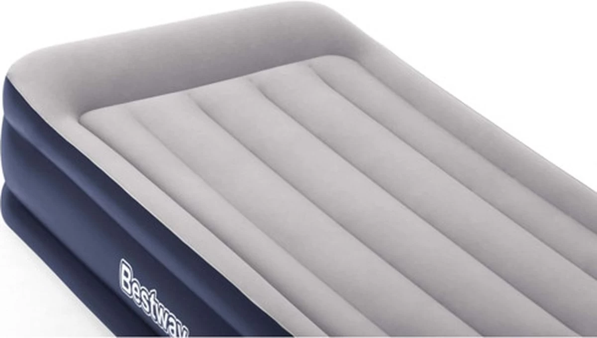 Bestway Luchtbed Tritech 1-persoons 191x97x46 Cm Blauw En Grijs - Afbeelding 6