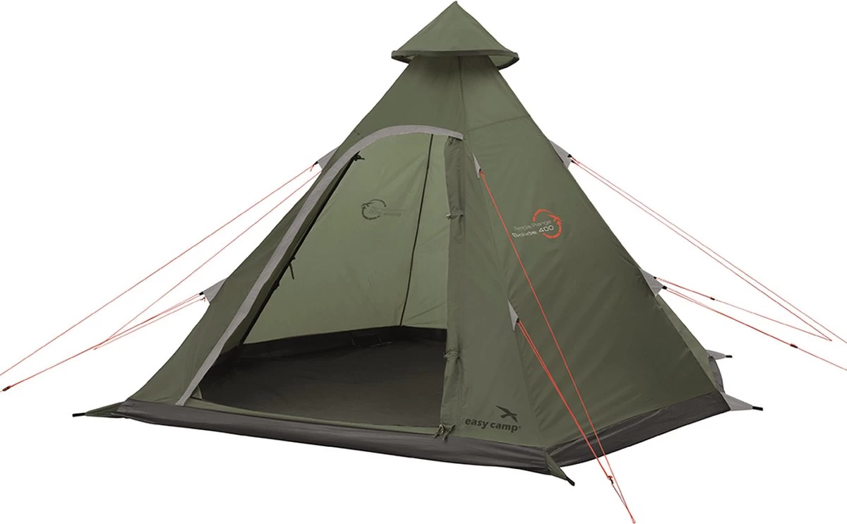 Easy Camp Tent Bolide 400 - Rood - 4 Persoons - Afbeelding 17