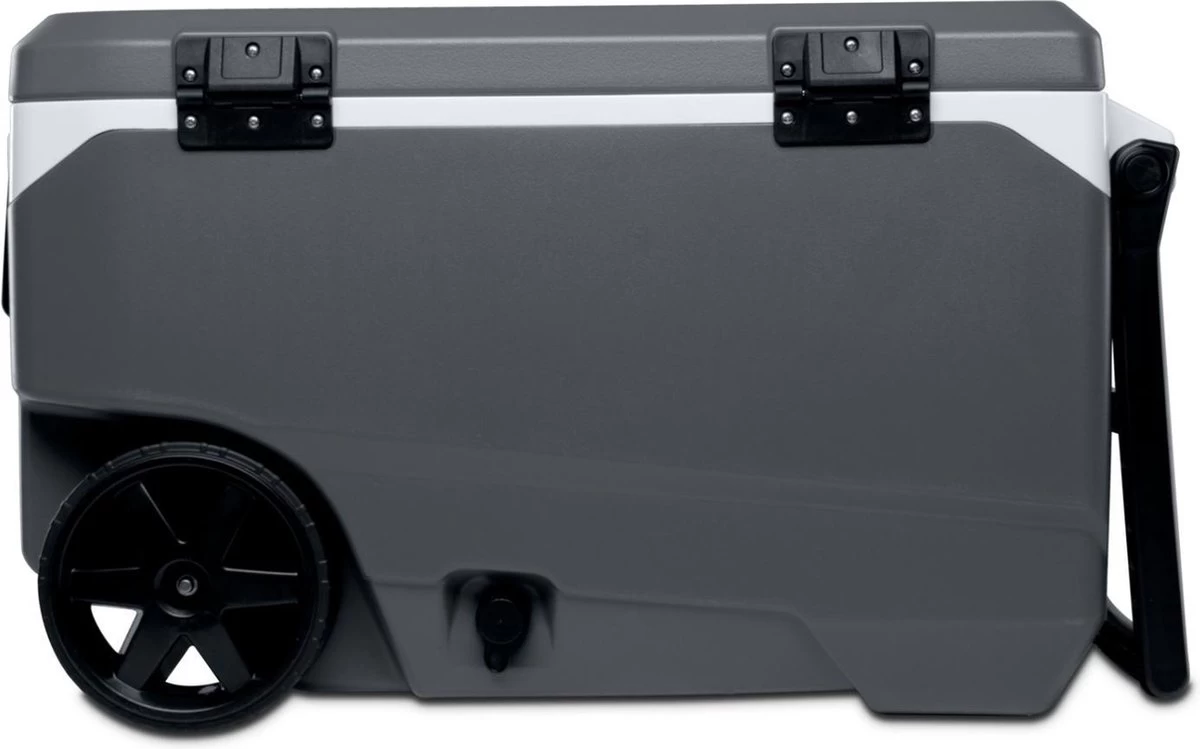 Igloo Latitude 90 Roller - Grote Koelbox Op Wielen - 85 Liter - Grijs - Afbeelding 3