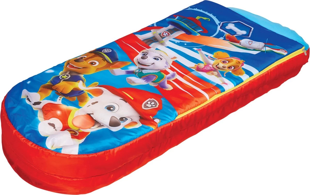 Paw Patrol Junior ReadyBed-2 In 1 Kids Sleeping Inflatable Air Bed In A Bag With A Pump, Polyester, Single - Afbeelding 4