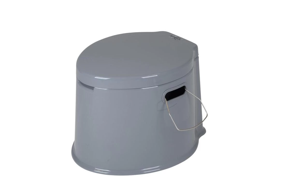Bo-Camp Draagbaar Camping Toilet - 7 Liter - Grijs - Afbeelding 2
