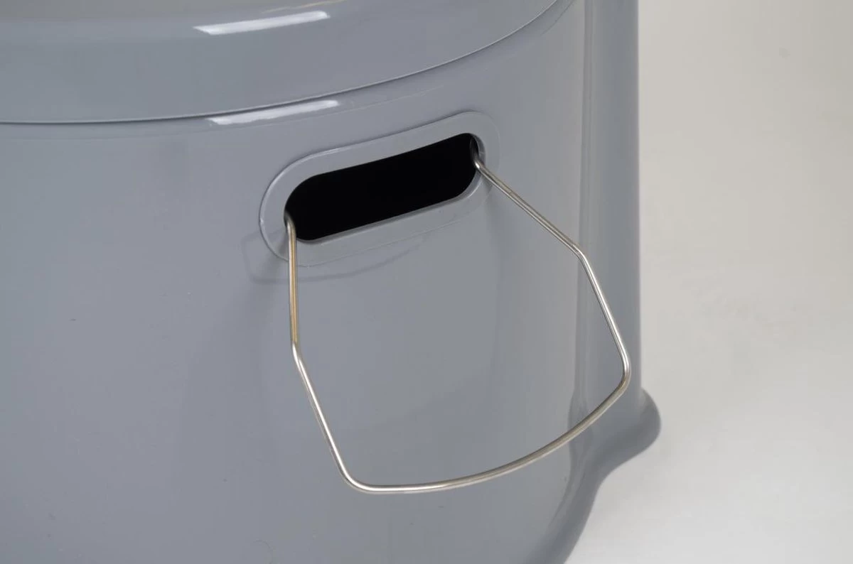 Bo-Camp Draagbaar Camping Toilet - 7 Liter - Grijs - Afbeelding 8