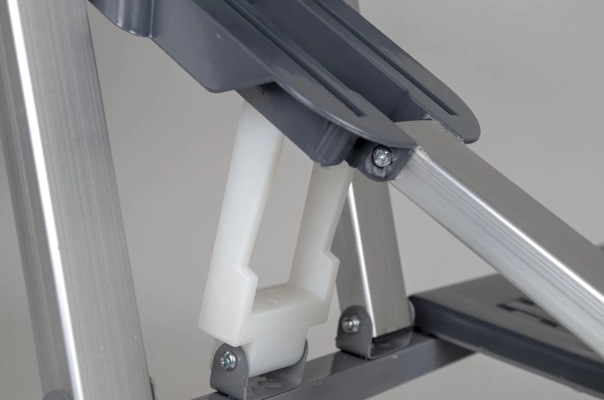 Bo-Camp Picknicktafel - Basic - Inklapbaar - Grijs - Afbeelding 4