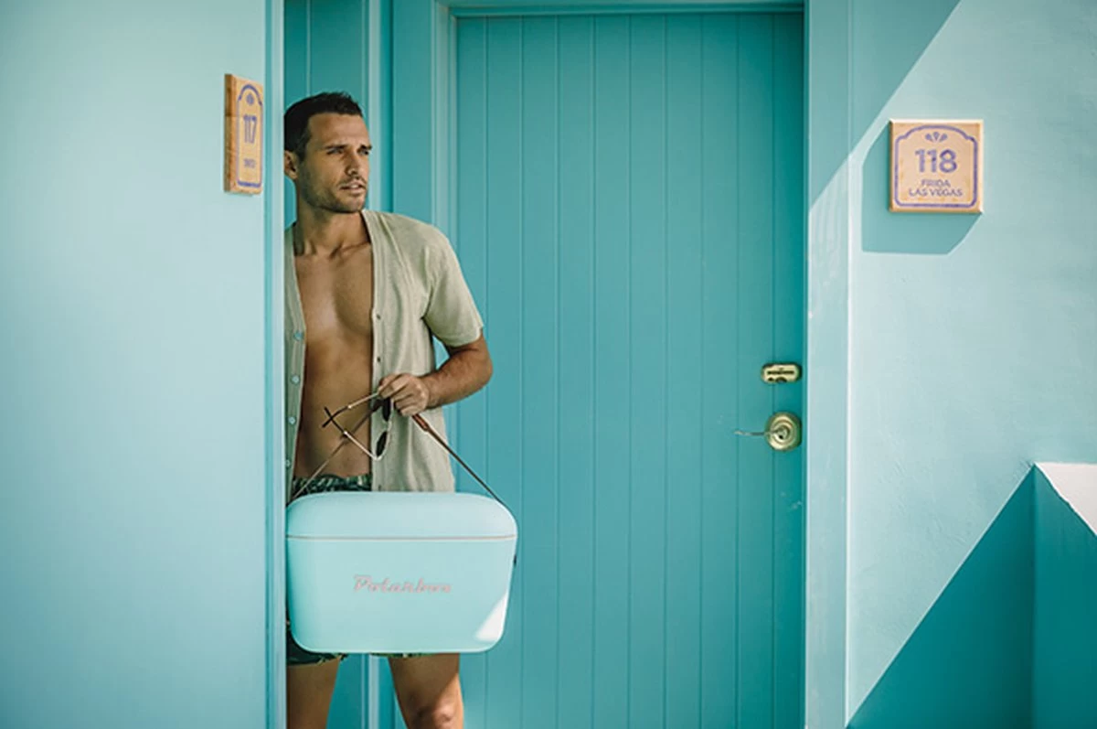 Merkloos Polarbox Koelbox Met Schouderband - Pastelgroen - 20 Liter - 45x30x(H)27cm - Afbeelding 6