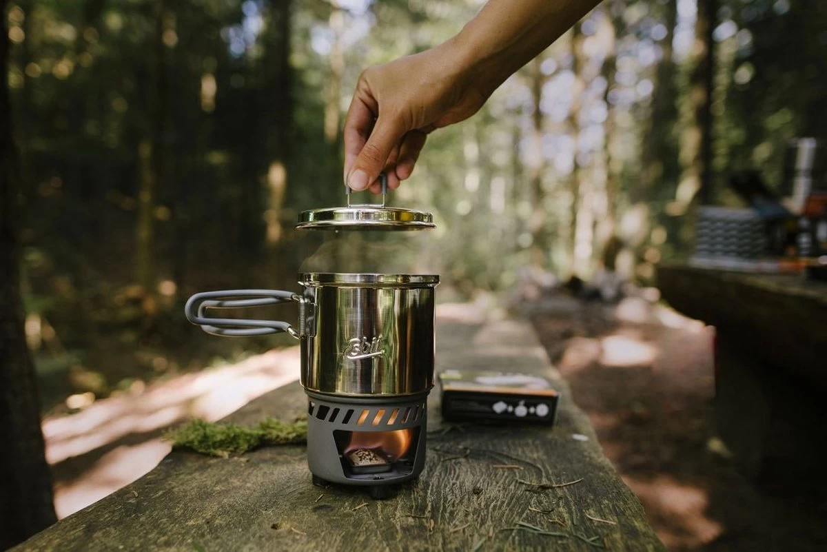 Esbit Outdoor Kooktoestel 585ml - Opbergtas - Aluminium/RVS - Afbeelding 5