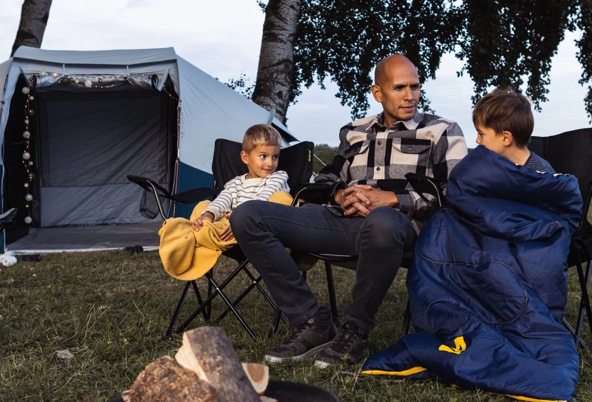 Abbey Camp Campingstoel - Vouwstoel - Zwart - Afbeelding 4