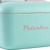 Merkloos Polarbox - Koelbox - Met Schouderband - Pastelgroen - 12 Liter - 40x26x(H)23cm