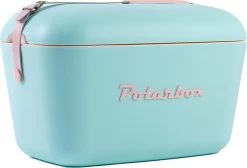 Merkloos Polarbox Koelbox Met Schouderband - Pastelgroen - 20 Liter - 45x30x(H)27cm