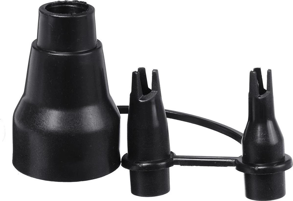 EZLife Auto Luchtbed Zwart 198x158cm - Afbeelding 7