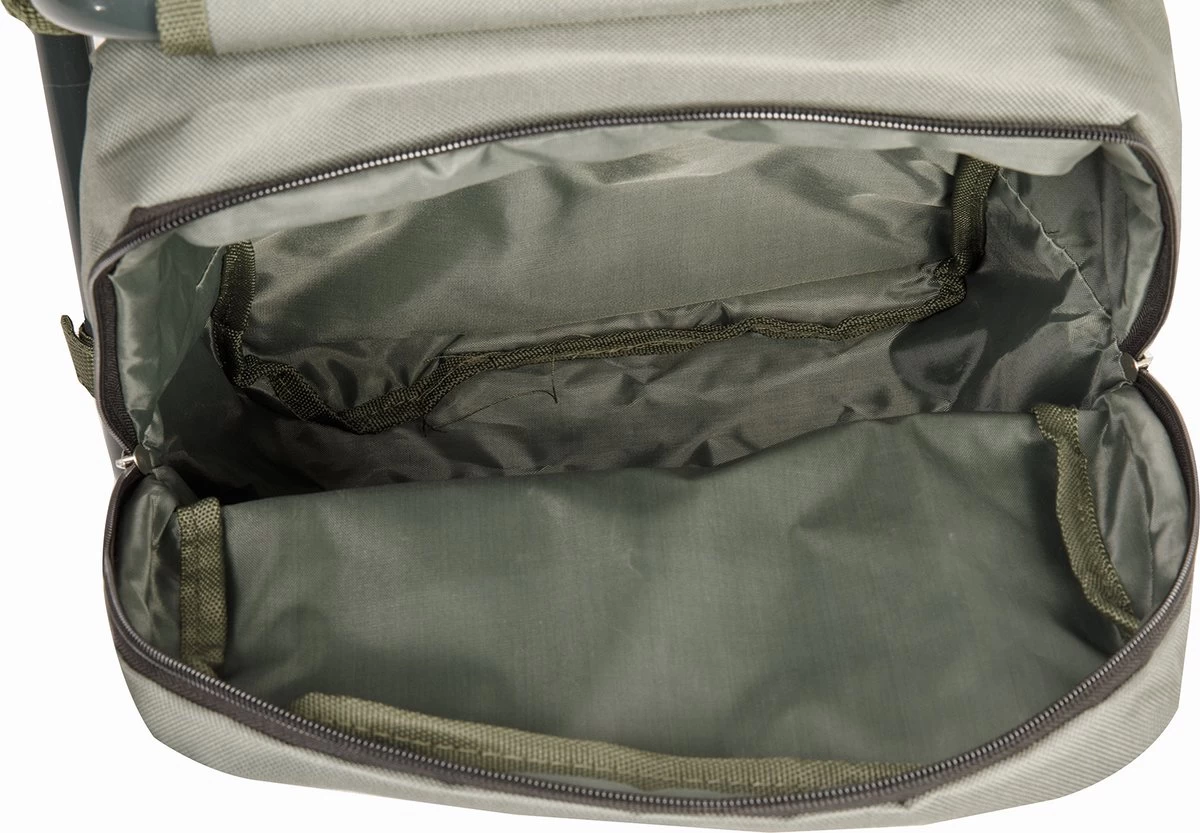 Capture Outdoor, "Traveller OX-37" Camping Kruk Met Rugzak, Opvouwbaar, Lichtgewicht, Verstelbare En Gevoerde Draagriemen, … - Afbeelding 3