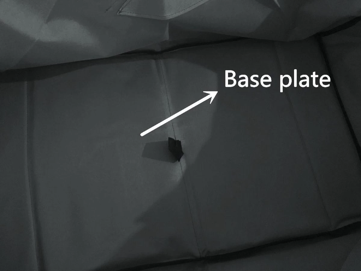 Rijoka Opvouwbare Bolderkar Mét Harde Bodem | Zwart - Afbeelding 8