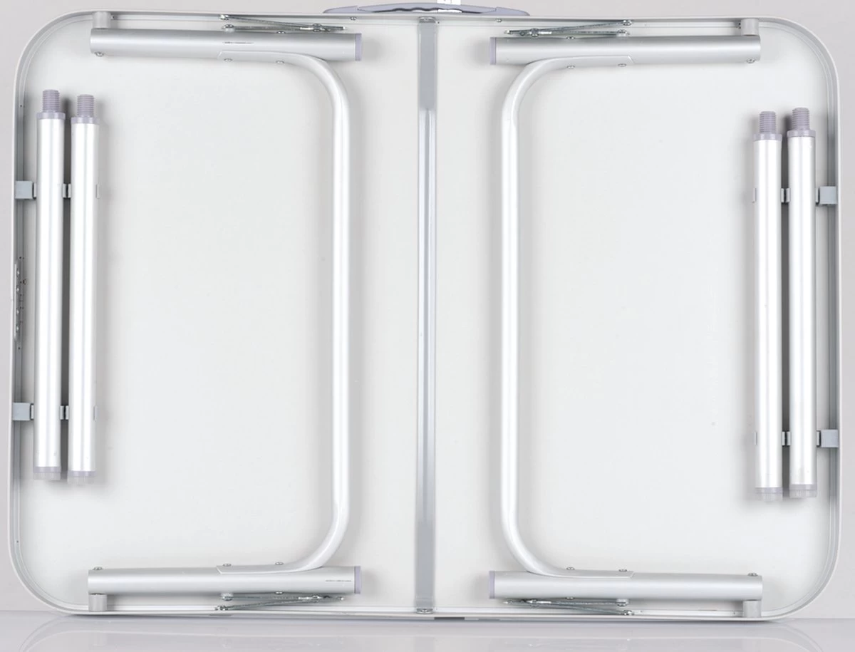 Merkloos Campingtafel - Opklapbaar - 75 X 55 X 70 Cm - Compact - Met Handvat - Afbeelding 8