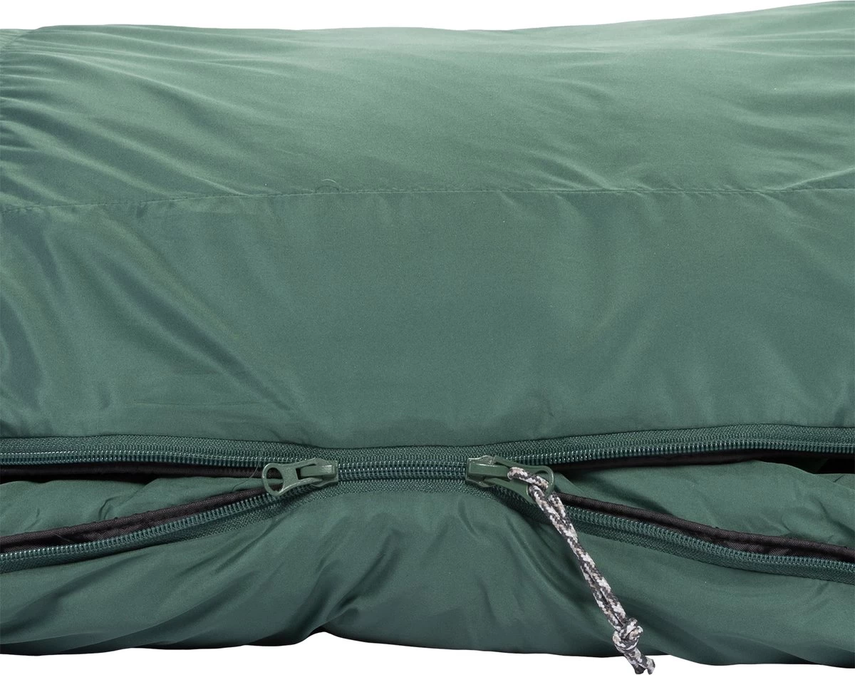 NOMAD® Triple-S Premium Plus Slaapzak (Links) | 220x80cm Groen | Lichtgewicht & Kwalitatief | Slaapzak | Incl Hoes - Afbeelding 5