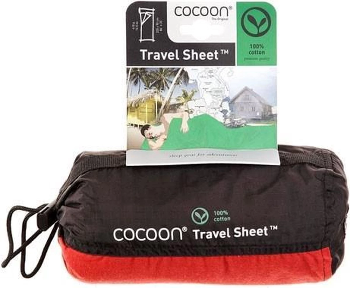 Cocoon TravelSheet - Lakenzak - Katoen - Ultramarine Blue - Afbeelding 5
