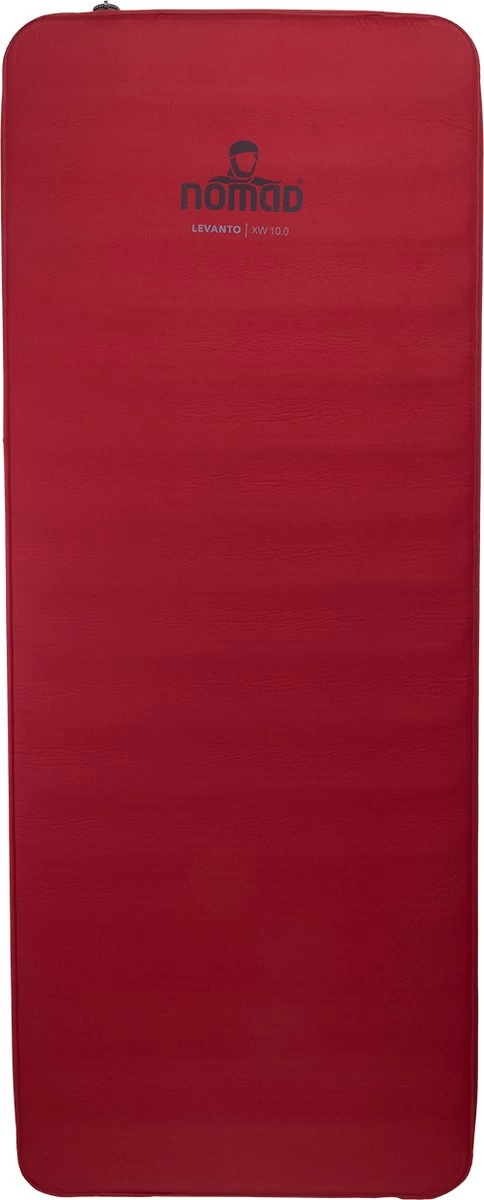 NOMAD® Levanto XW 10.0 Slaapmat | Zelfopblazende Mat Rood | 198x76x10cm | Lichtgewicht & Kwalitatief | Incl Hoes