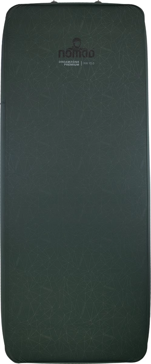 NOMAD® Dreamzone Premium XW 15.0 Slaapmat | Zelfopblazende Mat Groen | 198x78x15cm | Lichtgewicht & Kwalitatief | Incl Hoes
