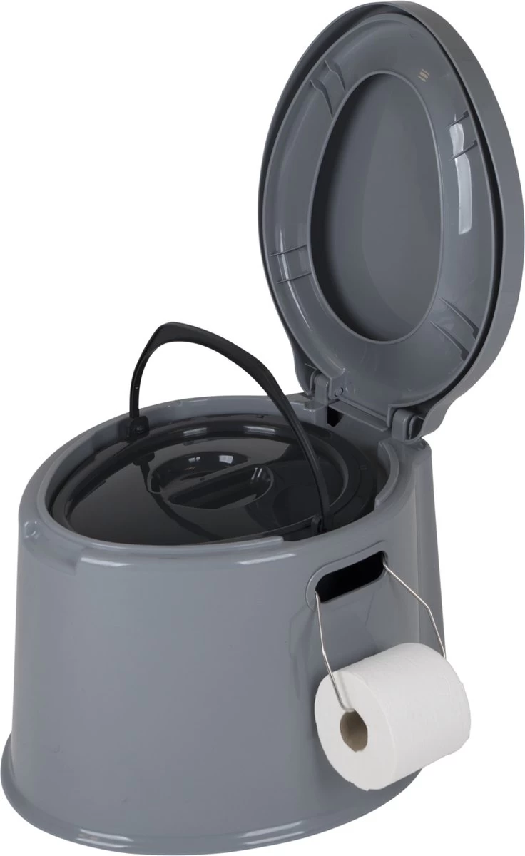 Bo-Camp Draagbaar Camping Toilet - 7 Liter - Grijs - Afbeelding 10