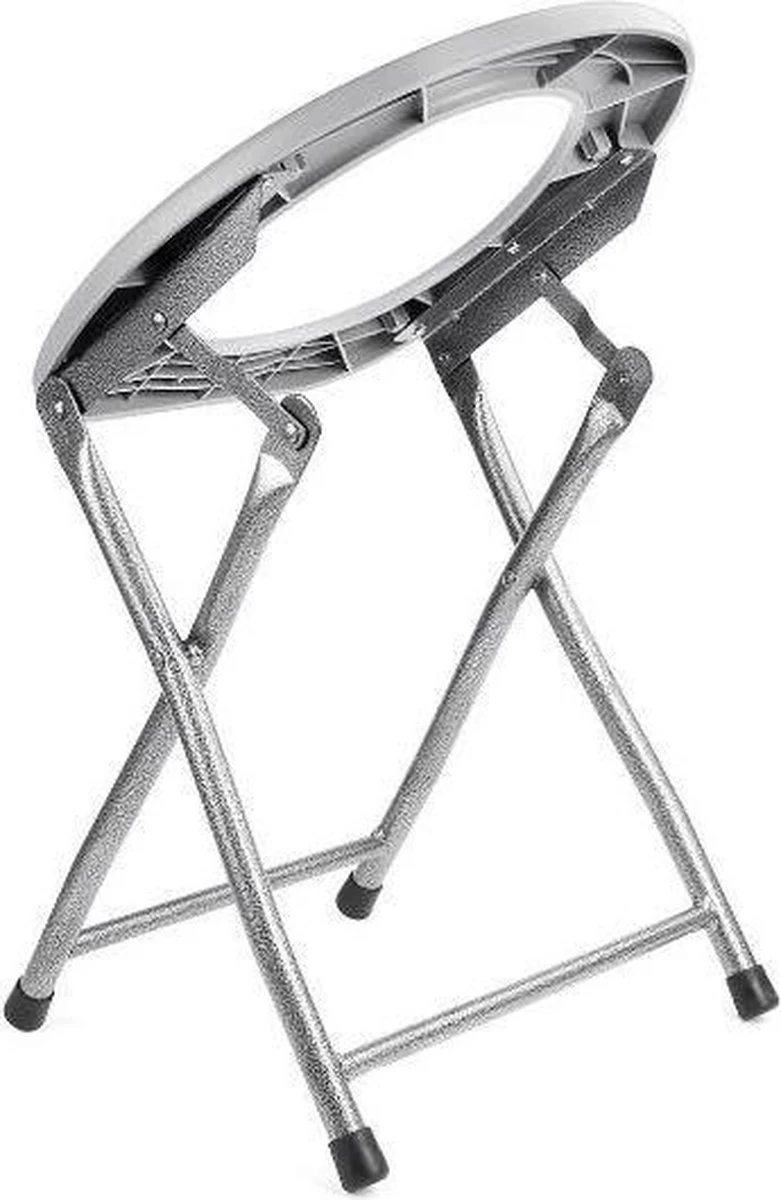 NordFalk Inklapbaar Campingtoilet 40x35x43 - Kampeertoilet - Postoel Mobiel - Afbeelding 3