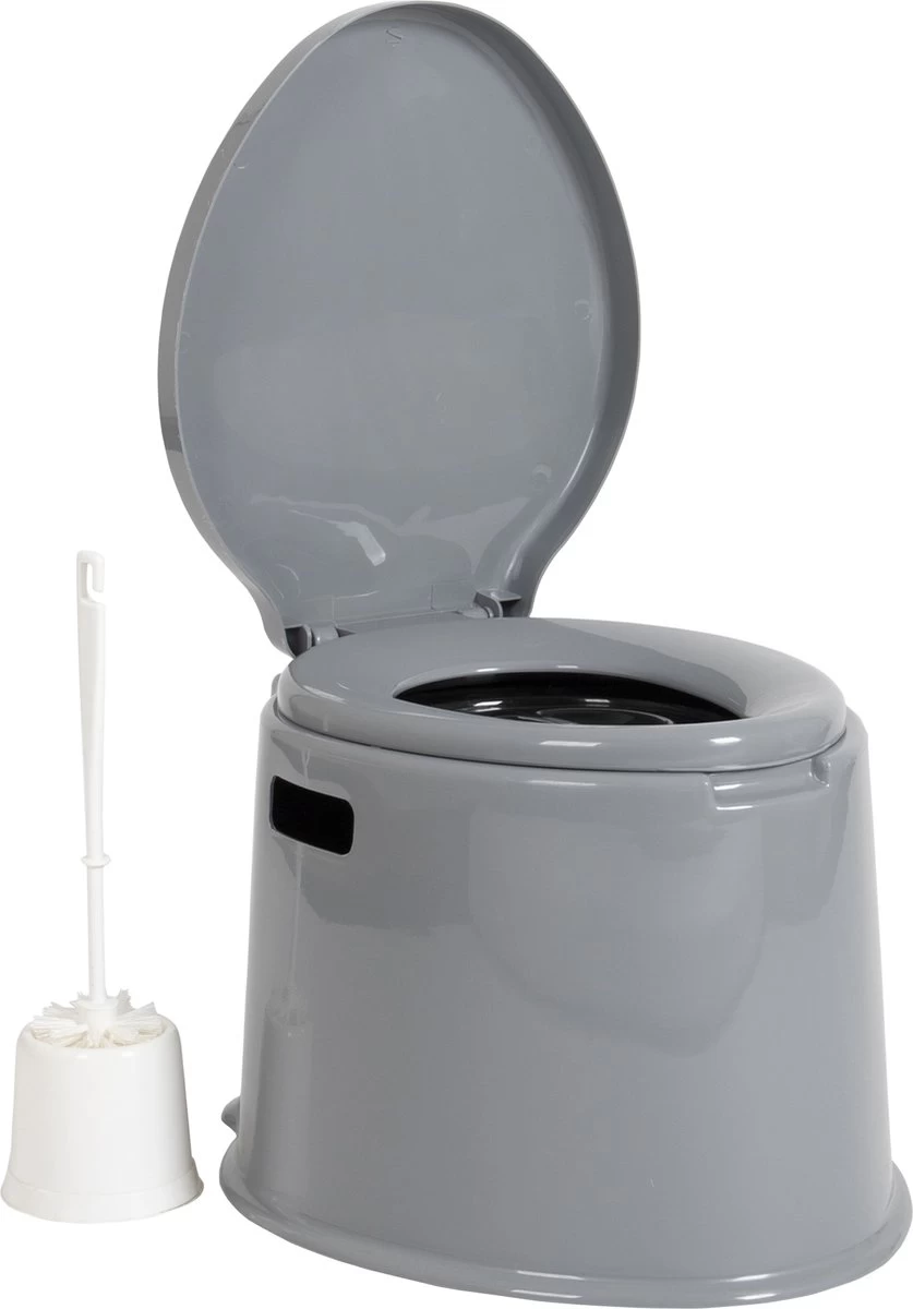 Bo-Camp Draagbaar Camping Toilet - 7 Liter - Grijs - Afbeelding 6