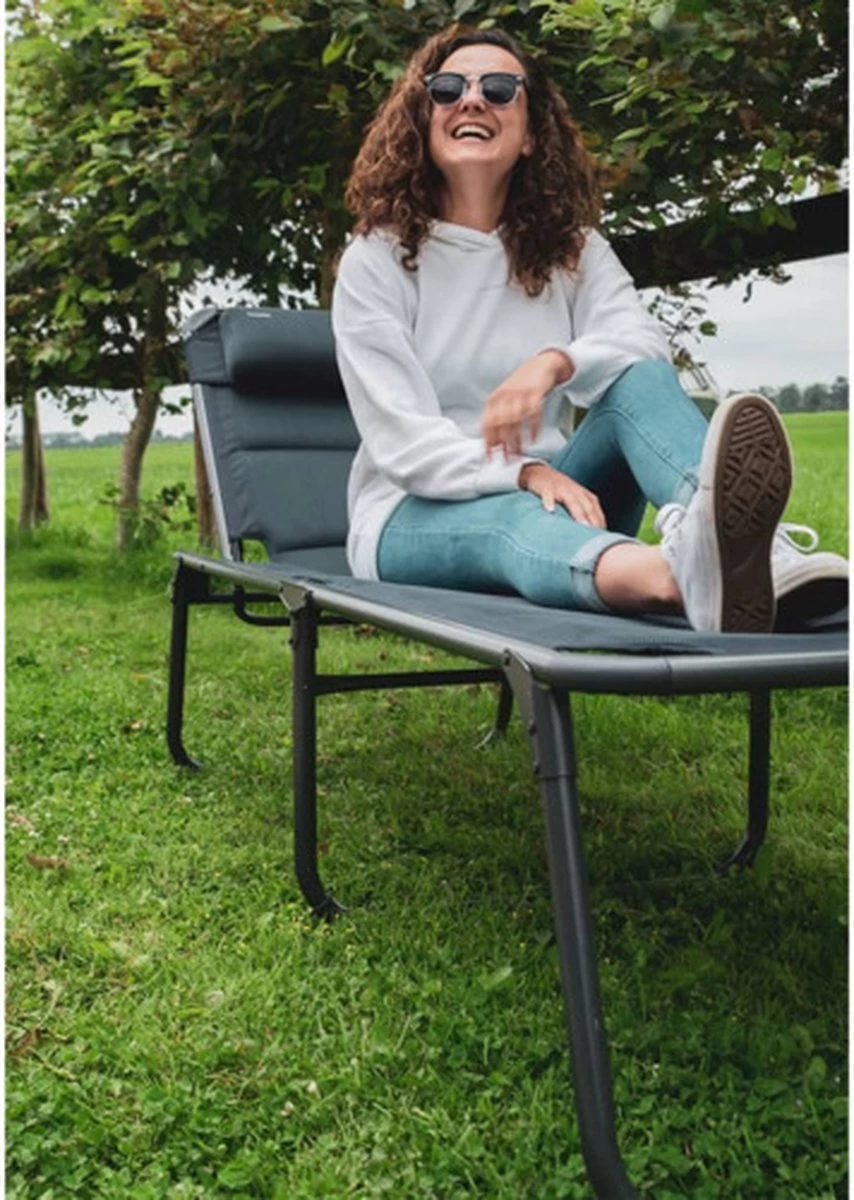 Travellife Barletta Ligbed - Antraciet / Donkergrijs - Afbeelding 4