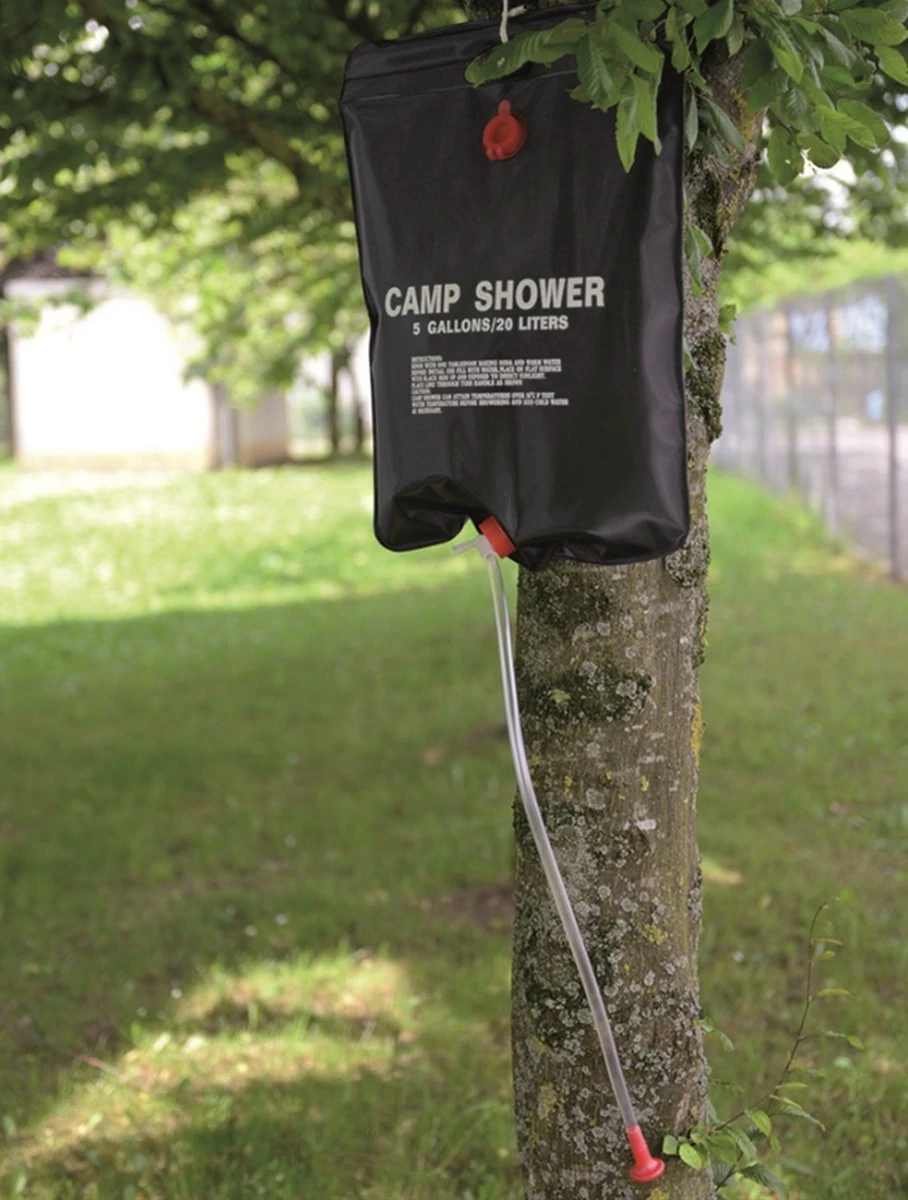 Solar Camping/ Festival Douche 20 Liter Mobiel Opvouwbare (inclusief Douchekop Met Een Slang) - Afbeelding 2